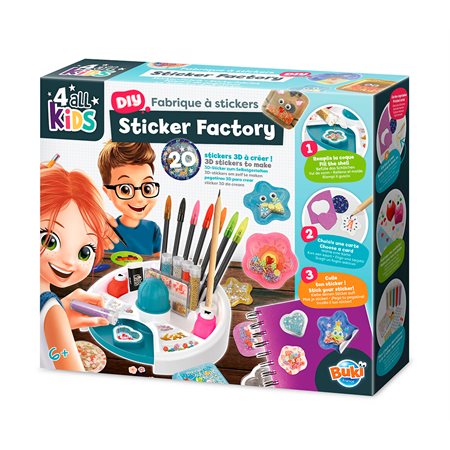 Buki France 4 all Kids - Stickers Station