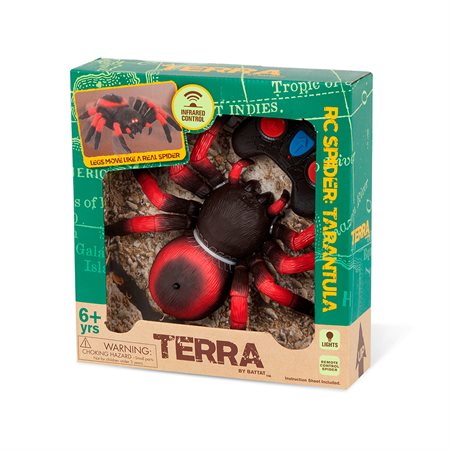 Terra - Tarentule Téléguidée Rouge