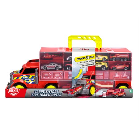 Dickie - Fire transporter 43 cm