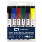 Marqueurs effaçables à sec miniatures magnétiques Quartet ReWritables - Couleurs assorties