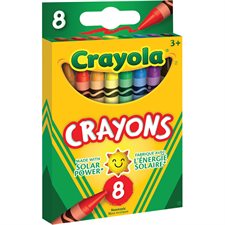 Crayons de cire Crayola® boite de 8