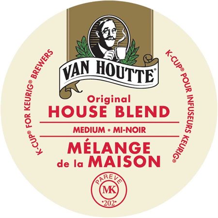 Café Van Houtte® mélange maison mi-noir