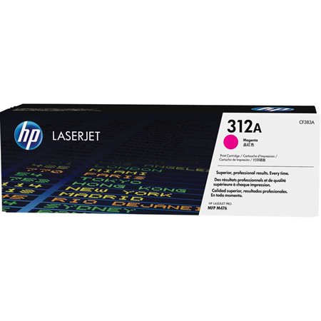 HP 312A Toner Cartridge Single cartridge magenta