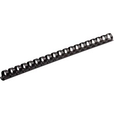 Binding Comb 3/8 in. Capacity of 41-55 sheets. black