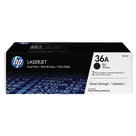 HP 36A Toner Cartridge Value Pack (2)