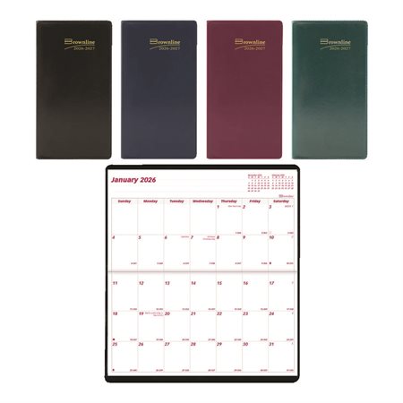 Agenda mensuel de poche (2026-2027)