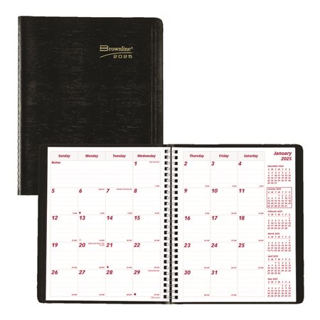 Monthly Diary (2025) Soft cover. 14 months: Dec 2024 to Jan 2026 8-7 / 8  x 7-1 / 8 in.