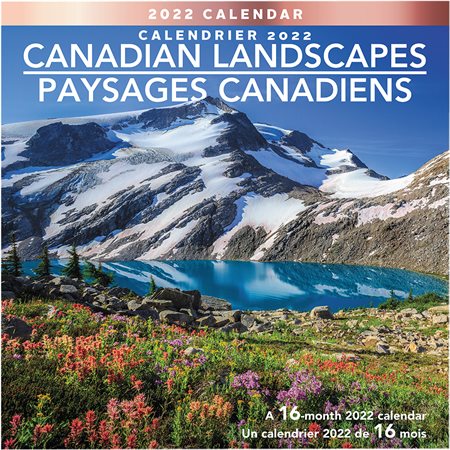 Canadian Landscape Wall Calendar (2024)