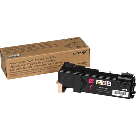 Cartouche de toner Phaser 6500 / WorkCentre 6550 magenta