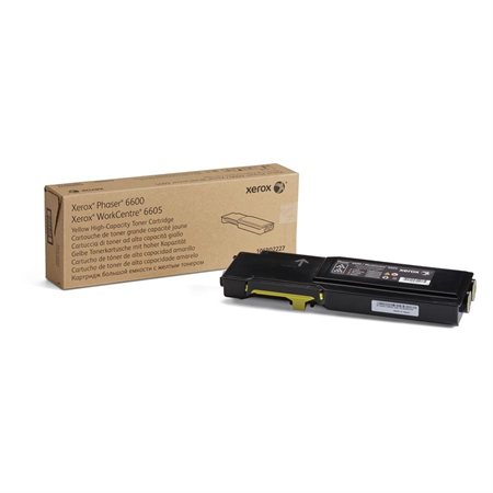 Cartouche de toner Phaser 6600 / WorkCentre 6605 jaune