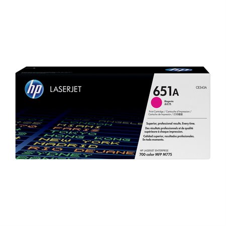 HP 651A Toner Cartridge magenta