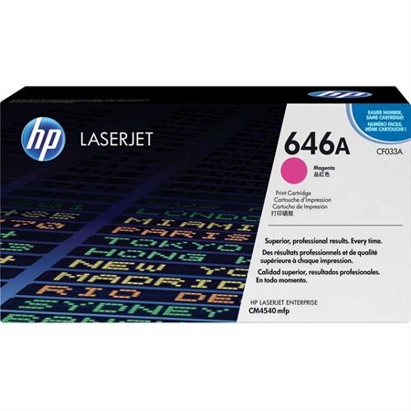 HP 646A Toner Cartridge yellow