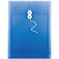 Translucent Polyethylene Envelope 9-3 / 4 x 13-1 / 2 in. Vertical opening. blue