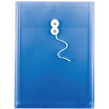 Translucent Polyethylene Envelope 9-3/4 x 13-1/2 in. Vertical opening. blue