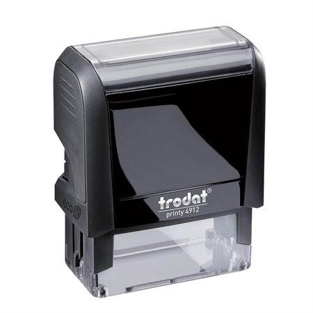 Printy Self-Inking Custom Stamp 4912 - 3 / 4" x 1-7 / 8" - max. 4 lines.