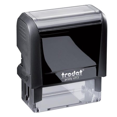 Printy Self-Inking Custom Stamp 4913 - 7 / 8" x 2-1 / 4" - max. 5 lines.