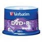 16x Writable DVD+R Disk Package of 50