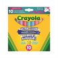 Marqueurs lavables Ultra-Clean Pointe Large couleurs tropicales - boîte de 10