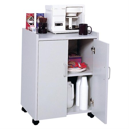 Mobile Refreshment Cart grey