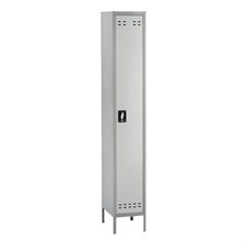 Locker Single tier locker grey