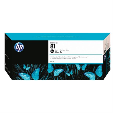 HP 81 High Yield Ink Jet Cartridge noir