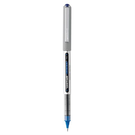 Stylo à bille roulante Vision™ Pointe fine. À l'unité bleu