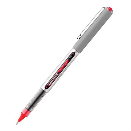 Stylo à bille roulante Vision™ Pointe fine. À l'unité rouge