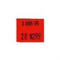 216™ Fastening Gun Labels Permanent (50 000 labels) red fluo