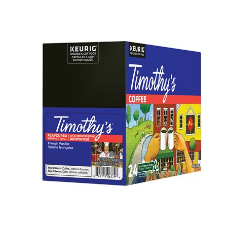 Dosette K-Cup Timothy's vanille française