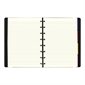 Cahier de notes rechargeable Filofax® A5, 8-1 / 4 x 5-3 / 4" noir