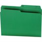 Reversible Coloured File Folders Letter size green