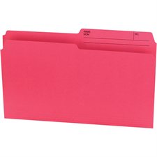 Reversible Coloured File Folders Legal size pink