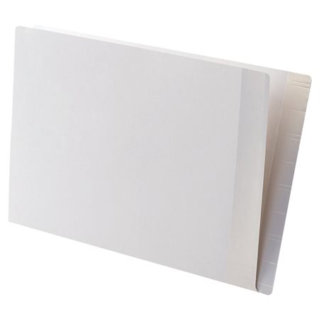 Legal End Tab File Folder With 2 fasteners. clear