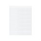 Bloc de papier blanc Offix® ligné, 5 / 16"