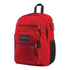 Big Student Backpack Without dedicated laptop compartment red tape