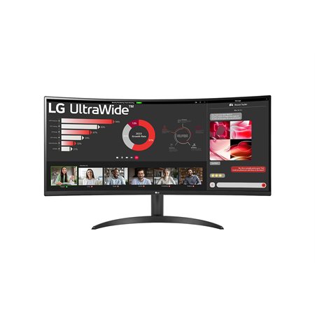 Moniteur LG 34'' - Boîte ouverte incurvée