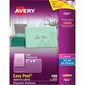 Étiquettes d'adresse transparentes Easy Peel® 2 x 4"  (100)