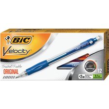 Velocity™ Mechanical Pencils Box of 12. 0.7 mm (blue barrel)