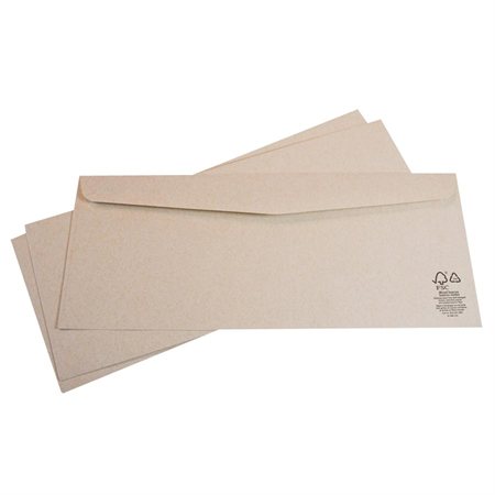 Enveloppe kraft sans fenêtre