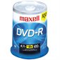 Disque DVD-R inscriptible 16x Sur axe pqt 100