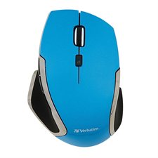 Souris sans fil Deluxe à 6 boutons bleu