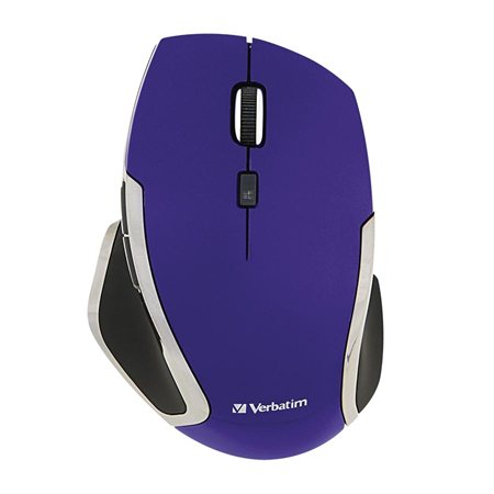 Souris sans fil Deluxe à 6 boutons violet