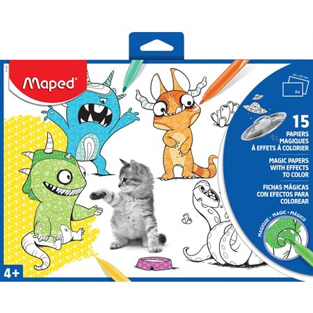 Magic paper pack 15 - assorted designs