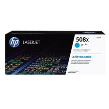 HP 508X High Yield Toner Cartridge cyan