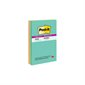 Feuillets Post-it® Super Sticky - collection Éclat de lumière 4 x 6 po, lignés bloc de 90 feuillets (pqt 3)