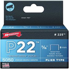 Agrafes P22™ 5/16”