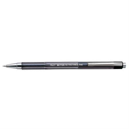 Better® Retractable Ballpoint Pens sold individually black