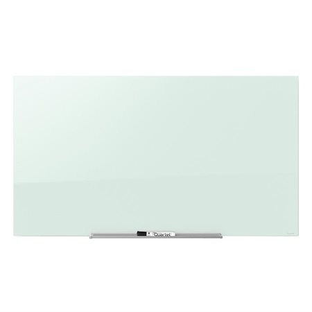 Tableau effaçable à sec en verre magnétique InvisaMount™ 50 x 28 po