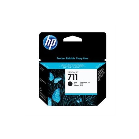 Cartouche jet d’encre HP 711 longue durée, 80 ml noir