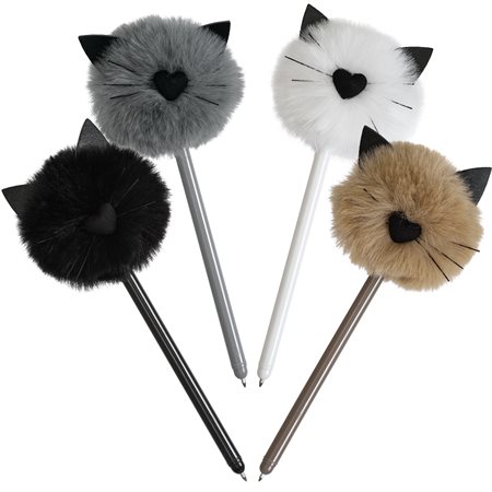Stylos pompons Chats